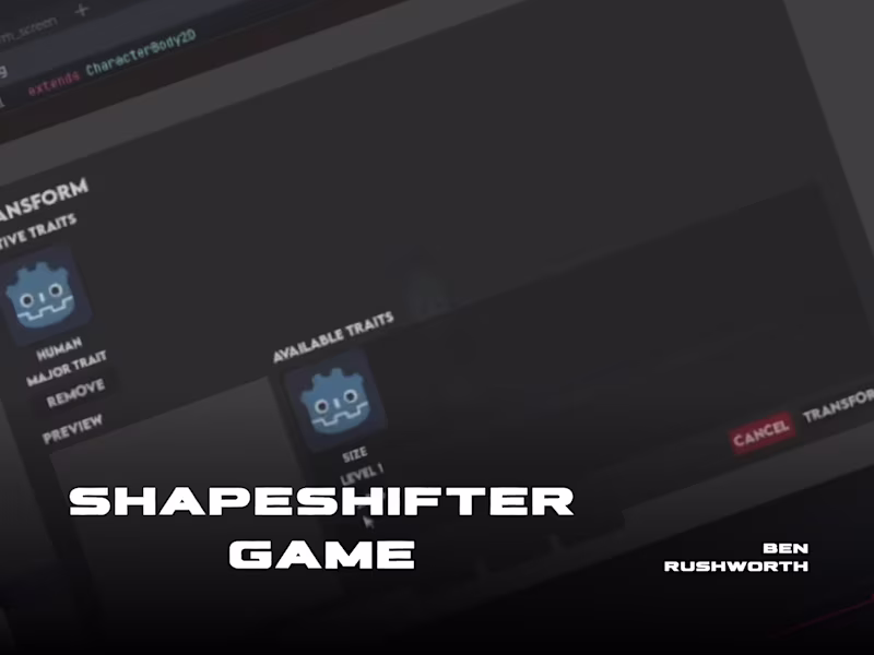 Cover image for Shapeshifter Game