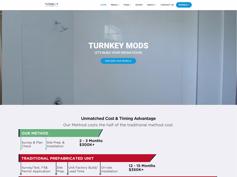 Cover image for Turnkey Modular – Modular construction is the better way.