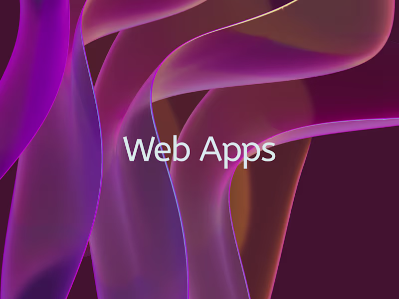 Cover image for Web Application Development