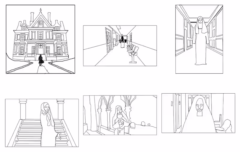 Cover image for Horror art