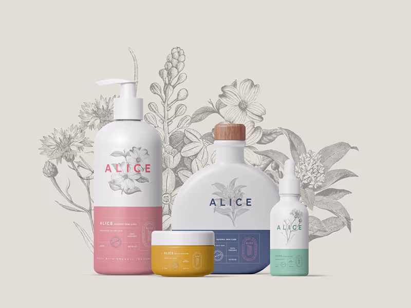 Cover image for Brand Identity & Packaging Design for ALICE