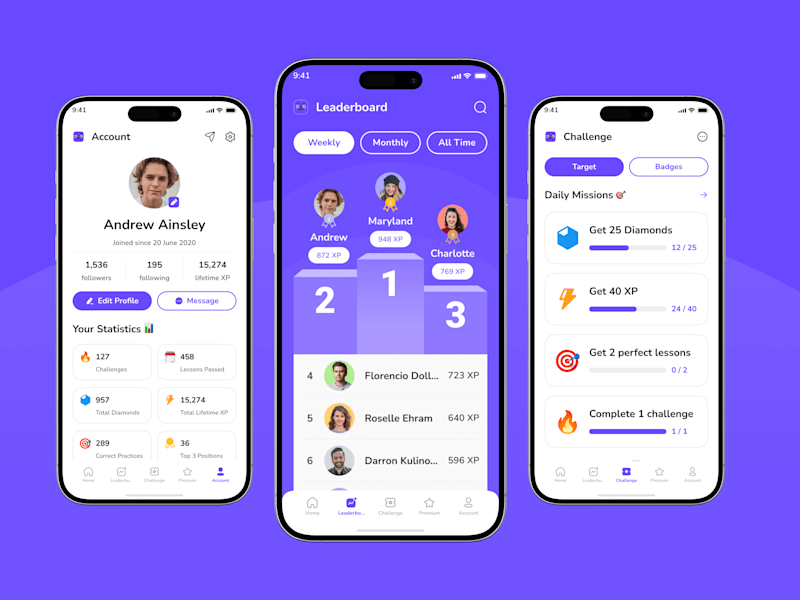 Cover image for UI/UX Design for Language Learning App