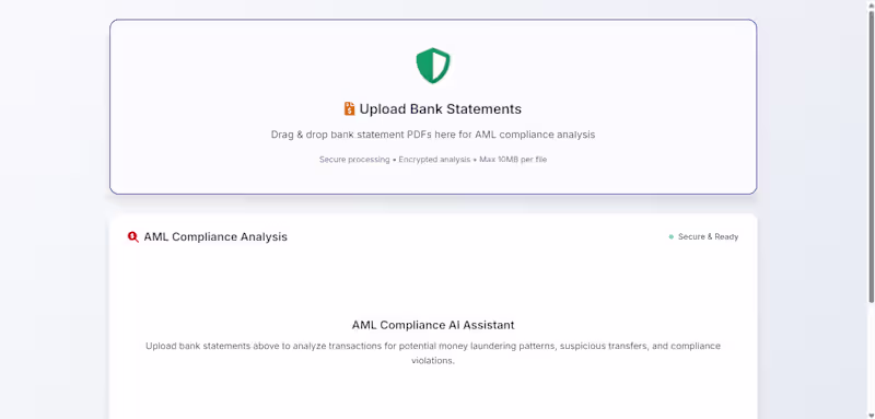 Cover image for AML Compliance Ai Assistant