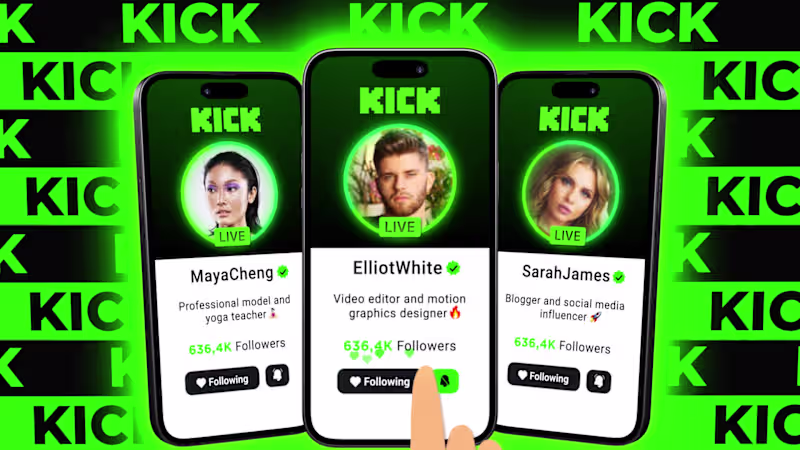 Cover image for Kick 3D Phone Follow Animation