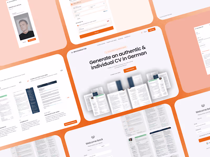 Cover image for Mycoverletter - CV & Cover Letter Generation Web App