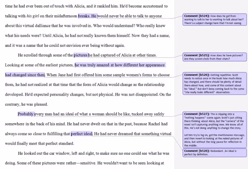 Cover image for Developmental editing mock-ups