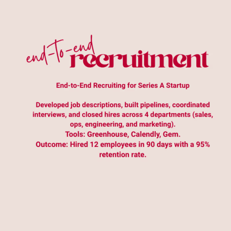 Cover image for Full Cycle Recruitment