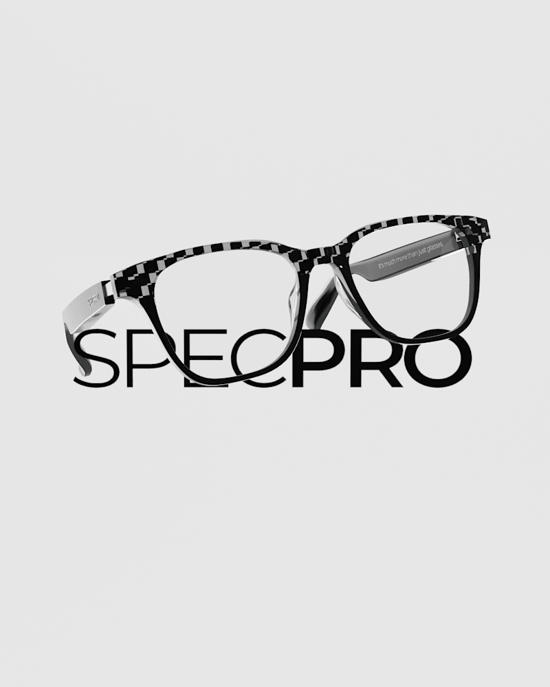 Cover image for SpecPro – Smart Glasses 3D Product Ad