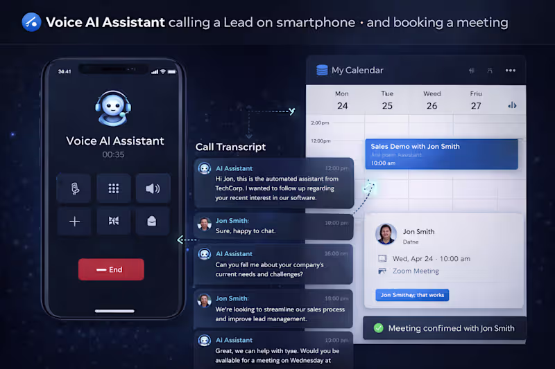 Cover image for Voice AI Appointment Setter for Lead Qualification