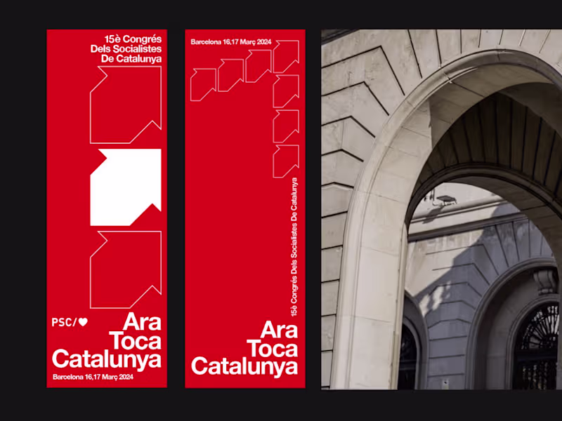 Cover image for Art direction for PSC internal political campaign.