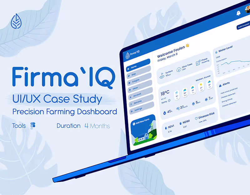 Cover image for Firma'IQ Case Study | UI/UX 