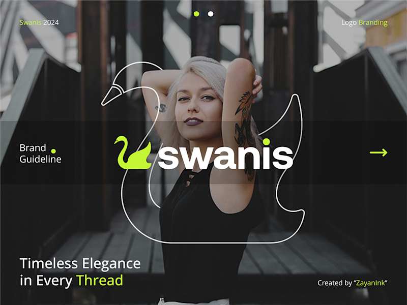 Cover image for Swanis fashion logo Branding:: Behance