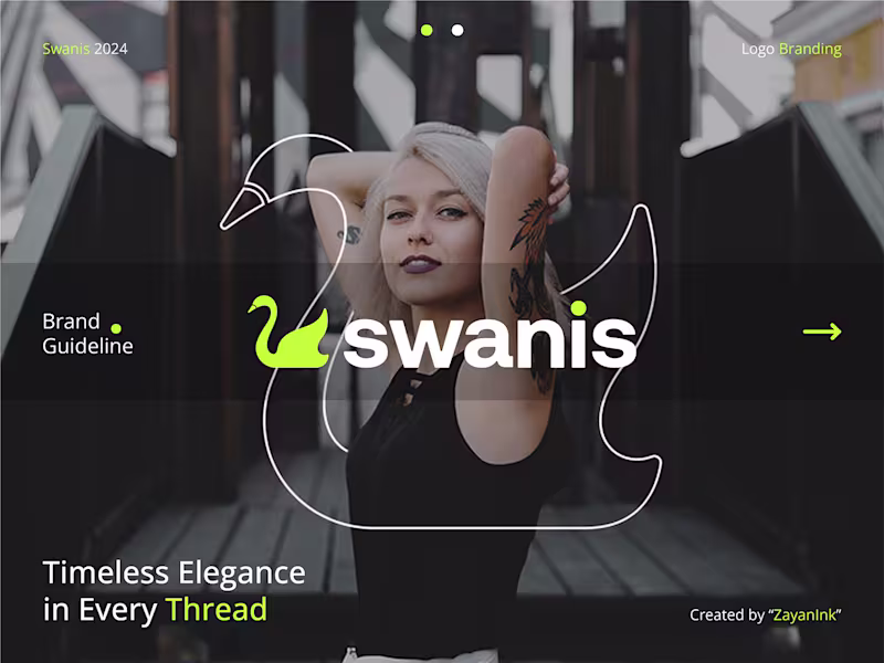 Cover image for Swanis fashion logo Branding:: Behance