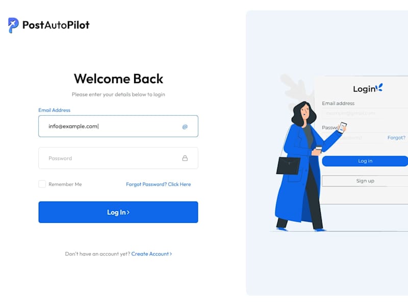 Cover image for PostAutoPilot- No-code Development Using Bubble.io