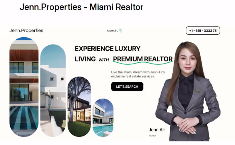 Cover image for Jenn.Properties - Miami Realtor