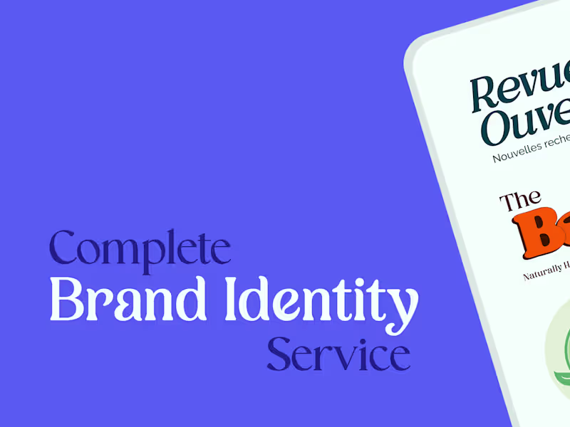 Cover image for Complete Brand Identity Service