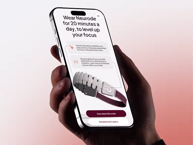 Cover image for Website Redesign for Neurode