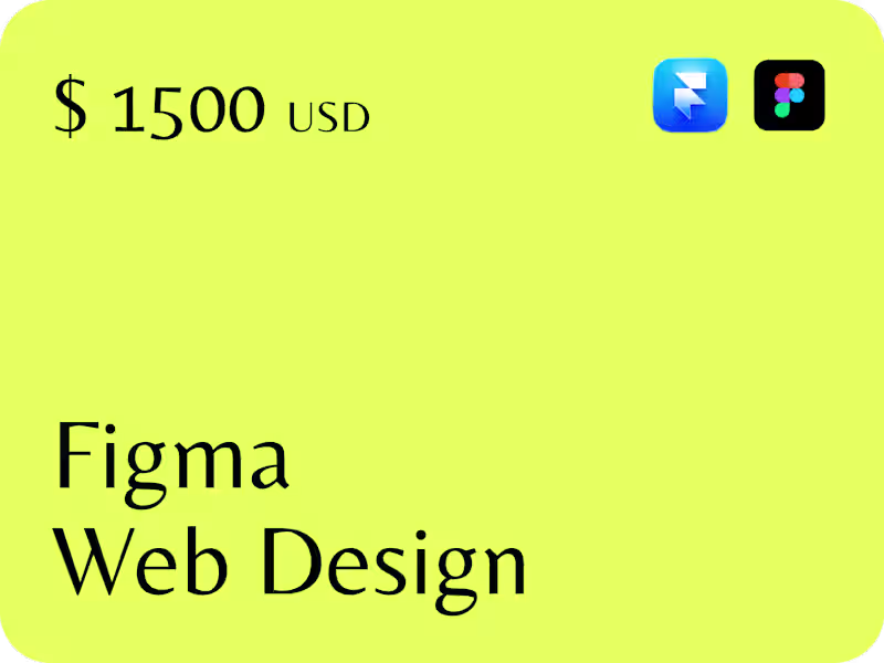 Cover image for Figma Web Design