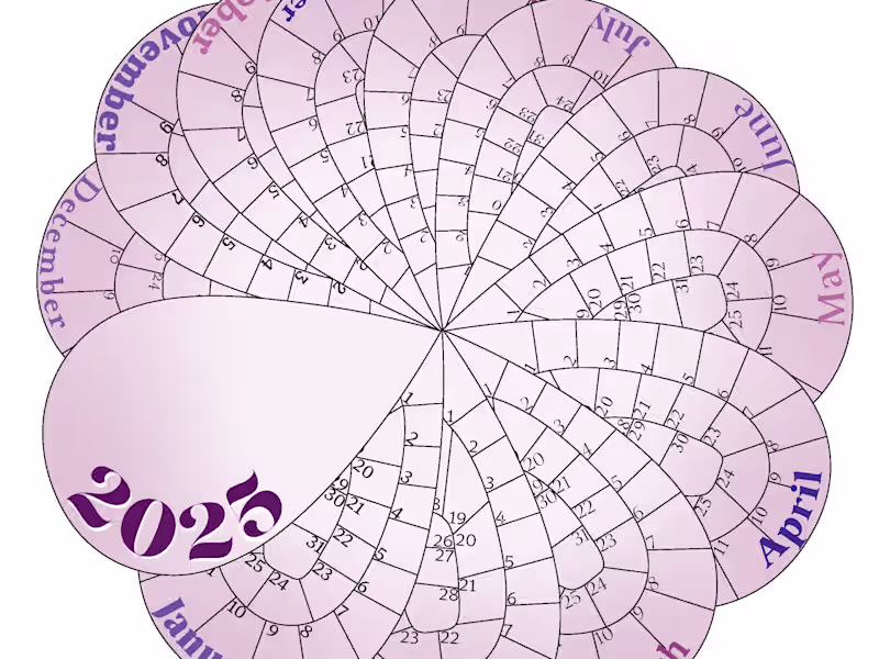 Cover image for Flower Calendar