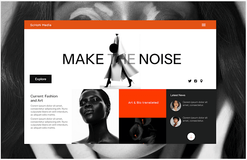 Cover image for Art Landing Page