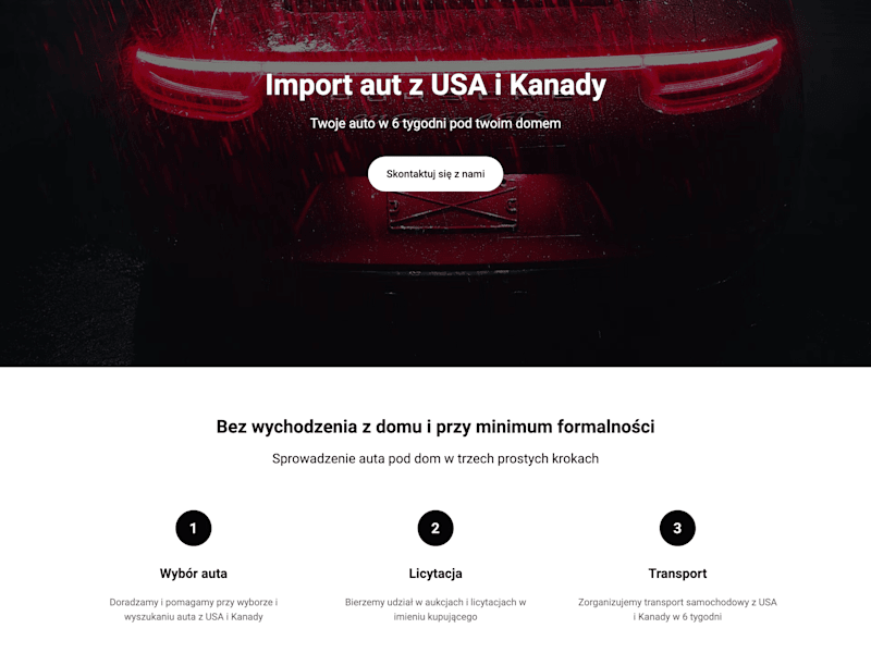 Cover image for iCarDealer.pl — Landing Page on Flexbe