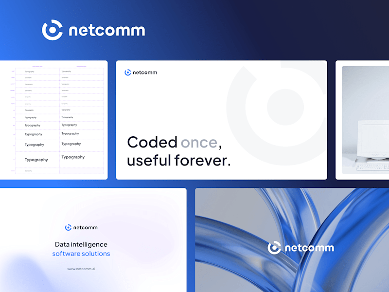 Cover image for Netcomm Brand Identity