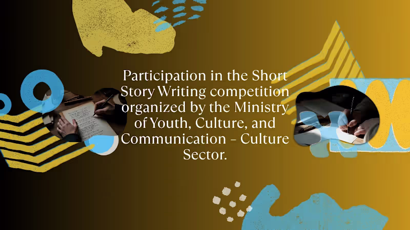 Cover image for Participation in the Short Story Writing competition.