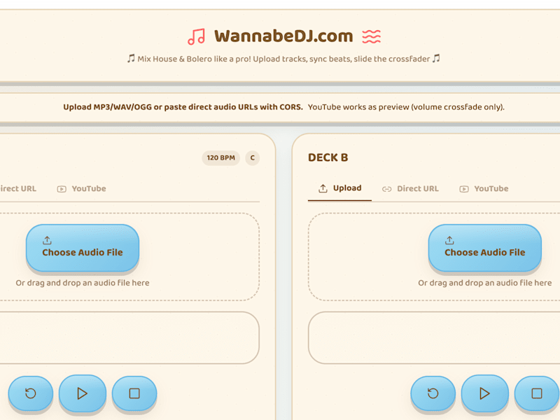 Cover image for WannabeDJ.com