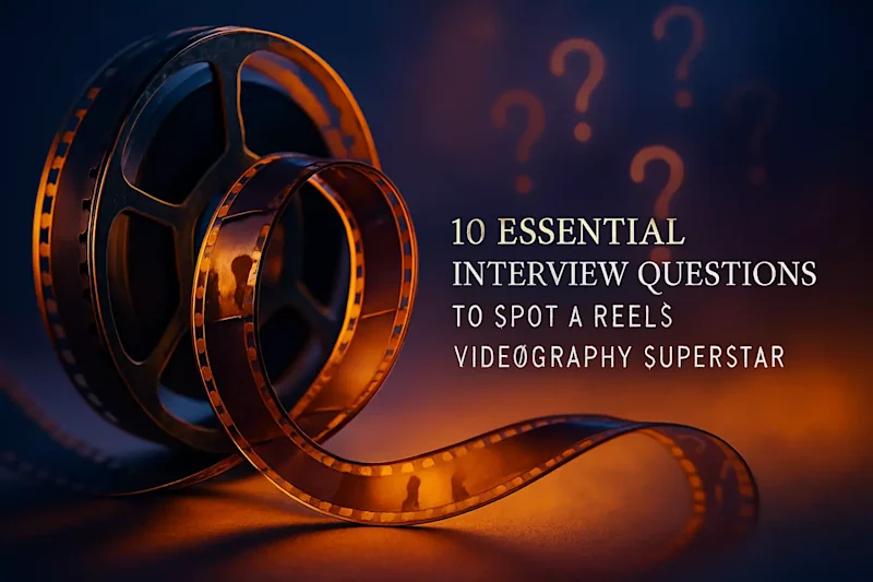 Cover image for 10 Essential Interview Questions to Spot a Reels Videography Superstar