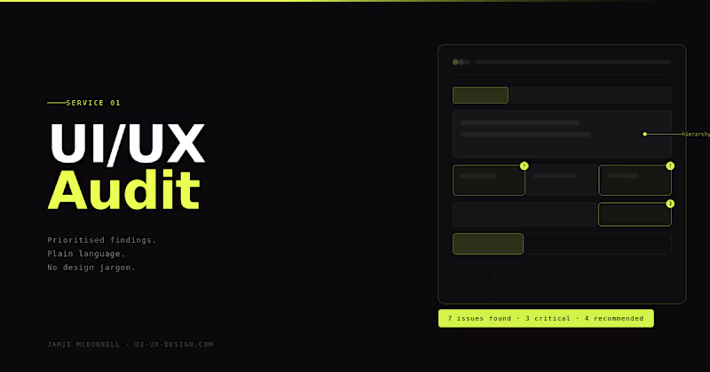 Cover image for UI/UX Audit