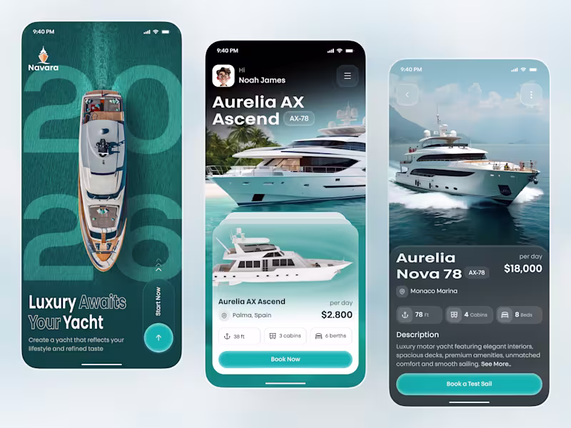 Cover image for Premium Yacht Rental & Marine