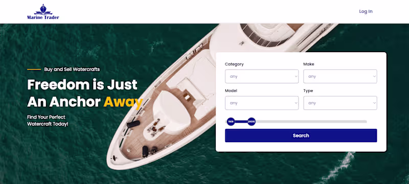 Cover image for Development of a marketplace for the maritime industry