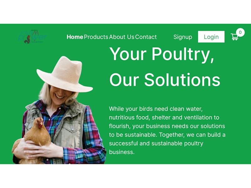 Cover image for Website Copy for Poultry Farm Company