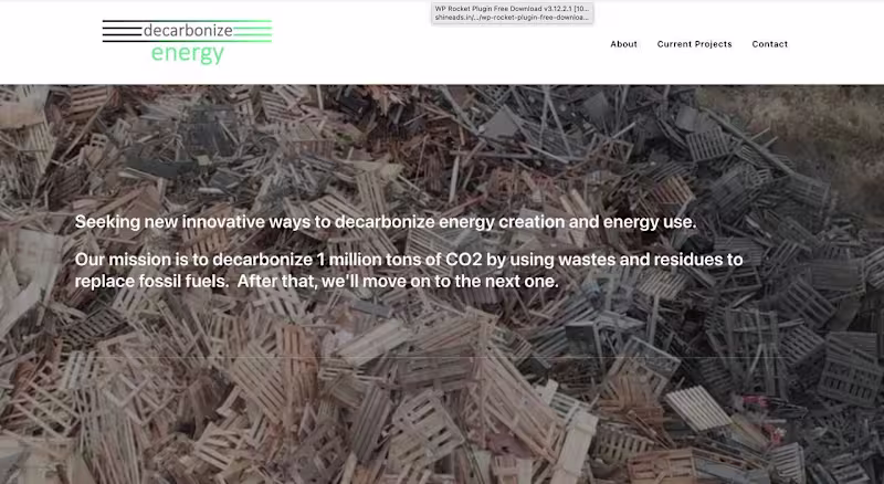 Cover image for Decarbonize Energy
Corporate sustainability website rebuilt