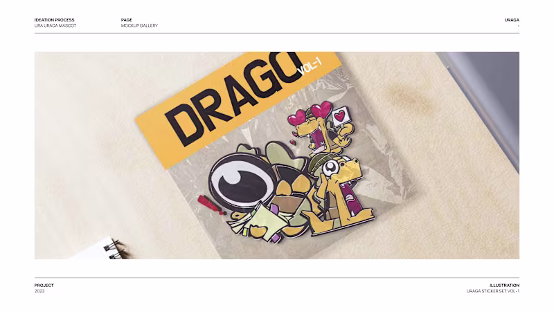 Cover image for Brand Identity and Mascot | Drago: The Mascot of Uraga