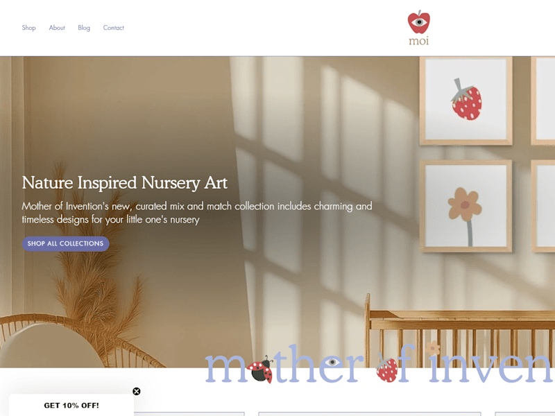 Cover image for Mother of Invention - Innovative Baby Products Marketplace 