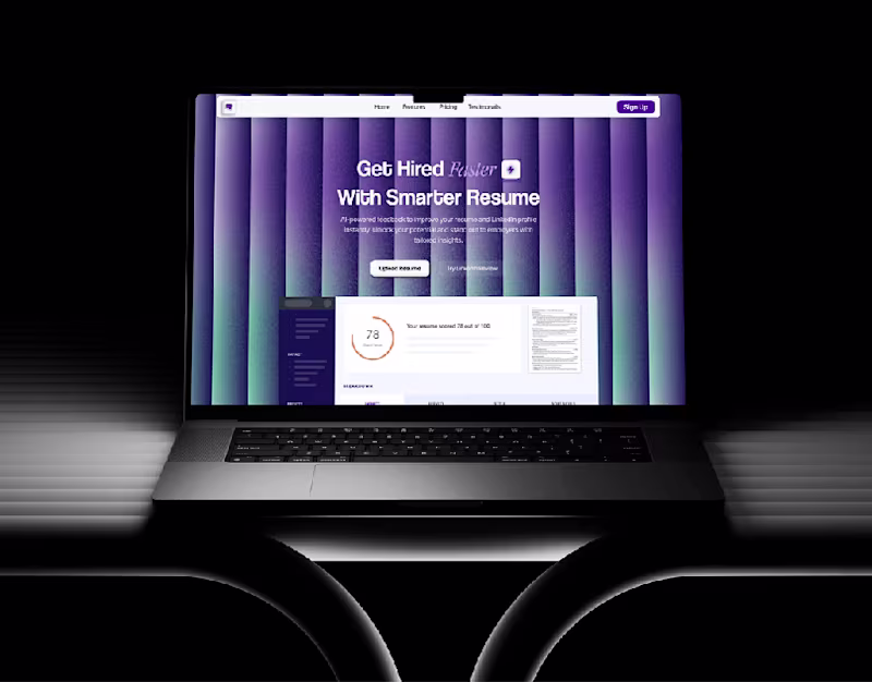 Cover image for Modern Website Redesign-Resume Worded