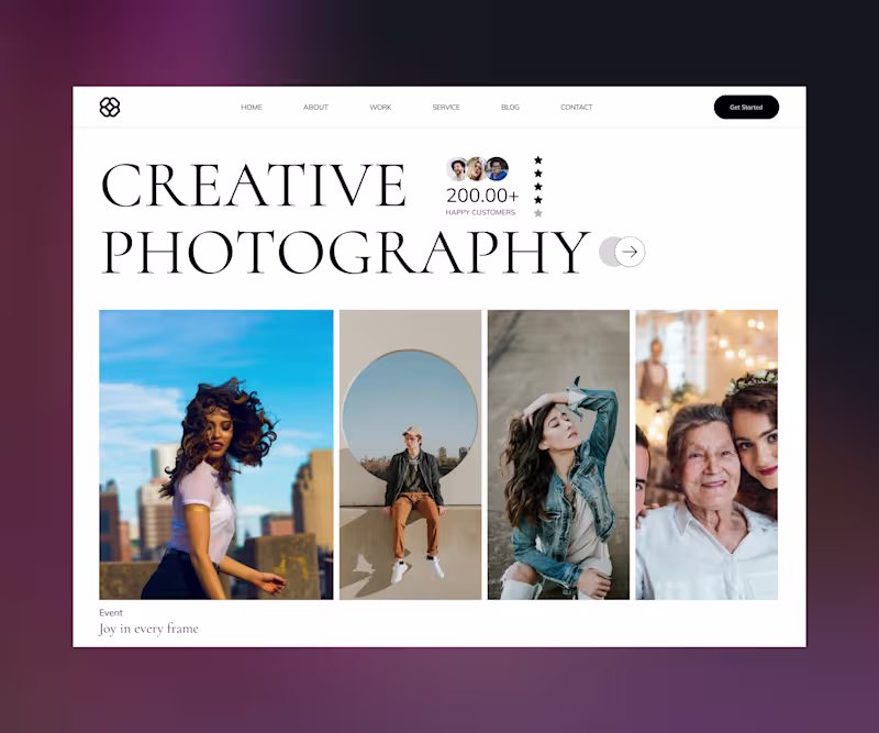 Cover image for LensCraft is a modern photography