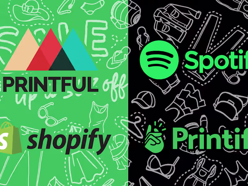 Cover image for I will design print on demand product for printful printify etsy