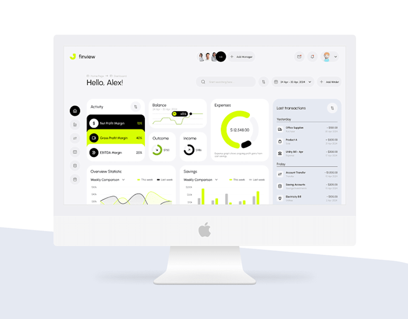 Cover image for finview: Online Banking & Financial Management 