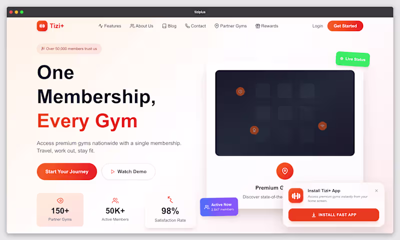 Cover image for SaaS Web Application Built From Scratch