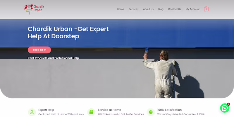 Cover image for Service Finder Website