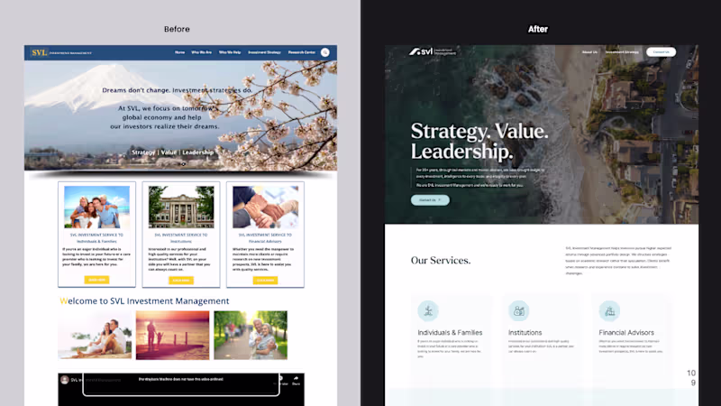 Cover image for Here is some more work we've done in the financial services ...