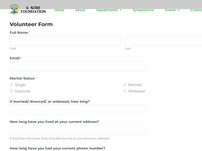 Cover image for Nonprofit portal