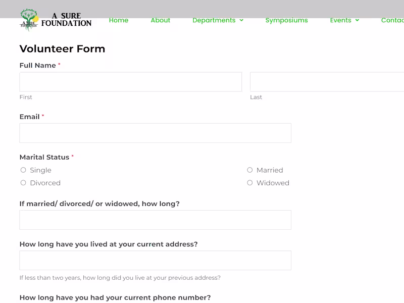 Cover image for Nonprofit portal