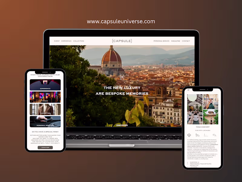 Cover image for Luxury Event Platform