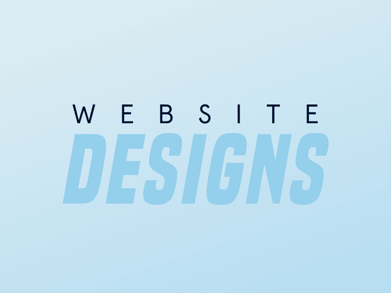 Cover image for Website Designs