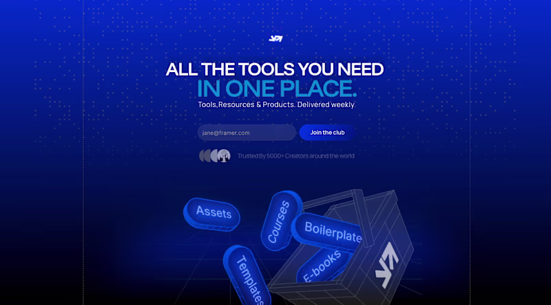 Cover image for Selected design challenge - Toolfolio 