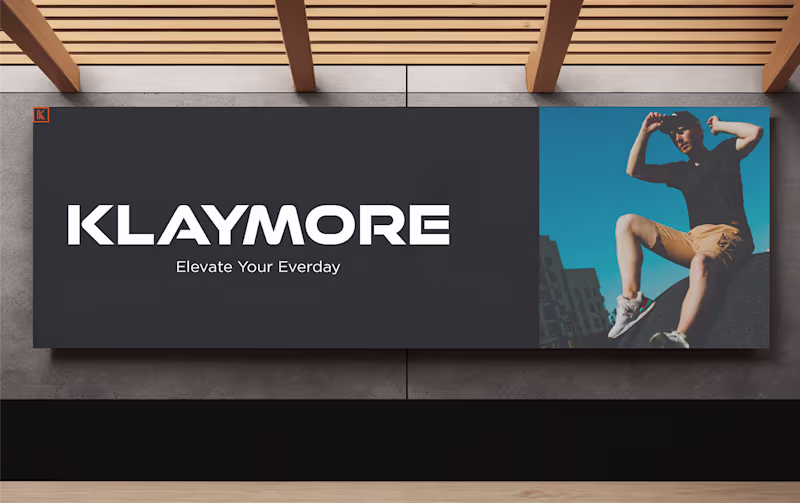 Cover image for Klaymore Clothing | Brand Identity
