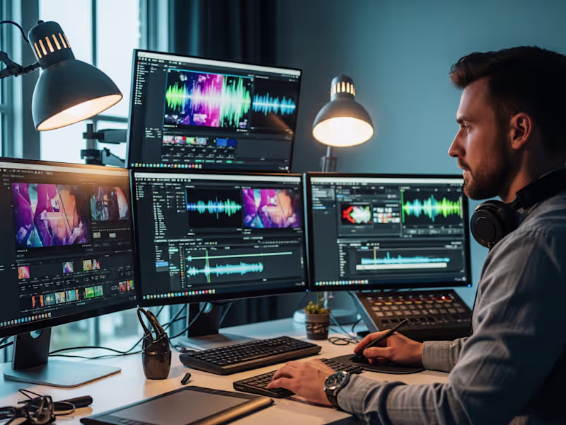 Cover image for End-to-End Video Editing with Captions, SFX & Hooks